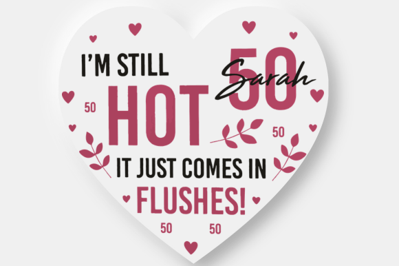 Fabulous Funny 50th Heart Gift Review