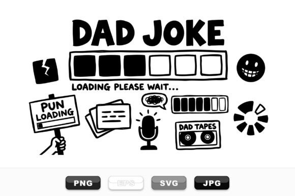 Funny Dad Joke Loading Design Review