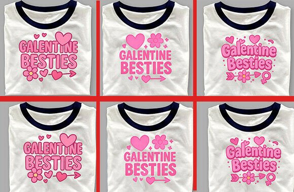 Galentine Besties SVG T-Shirt Bundle Review