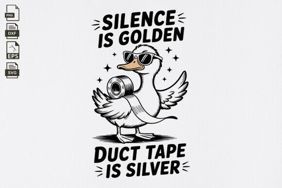 Silence is Golden Sarcastic, Duct Tape Review