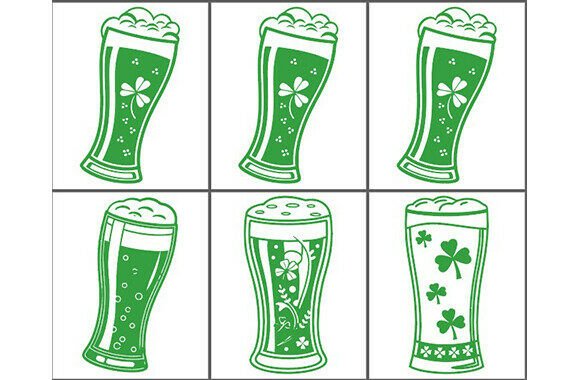 St Patrick’s Day Beer Glass SVG Bundle Review
