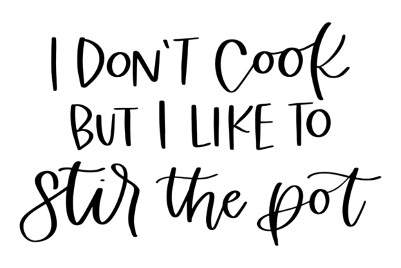Stir the Pot, Funny Kitchen Embroidery Review
